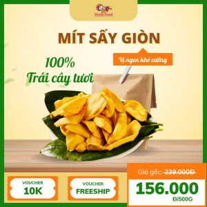 mít sấy hanafood thơm ngon