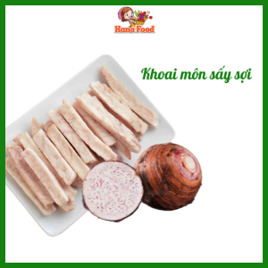 Khoai môn sấy sợi