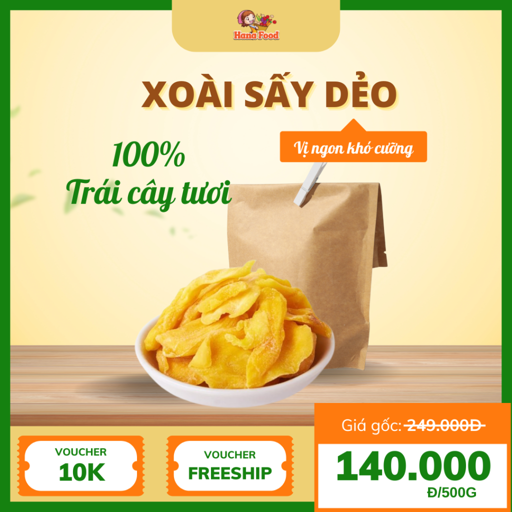 Xoài sấy dẻo