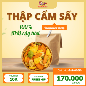 Thập Cẩm Sấy Giòn Tự Nhiên