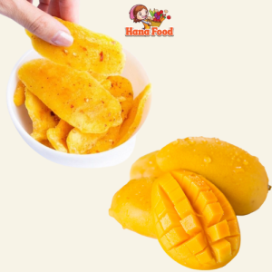 Xoài sấy dẻo muối ớt - Ăn vặt healthy