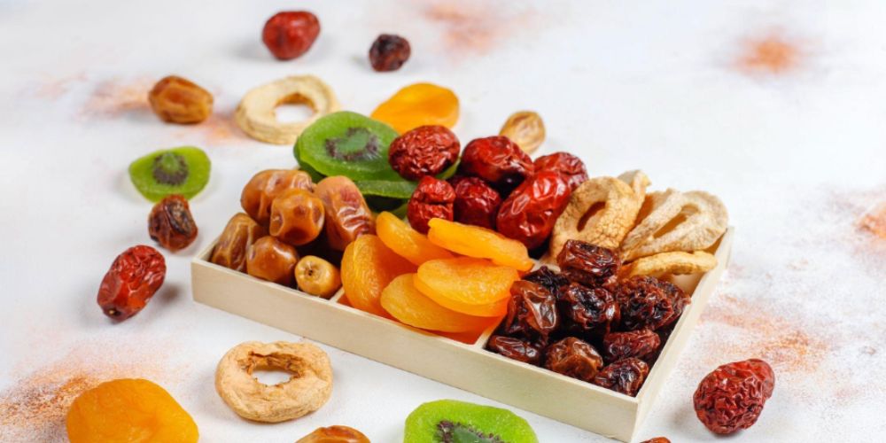 Chất xơ từ trái cây sấy