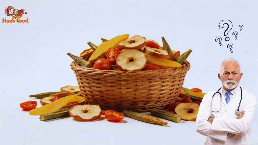 rau củ quả sấy khô có tốt không